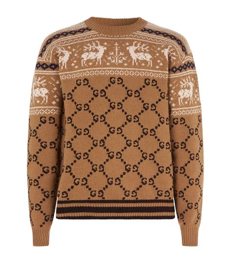 gucci sweater cream|gucci jumper women.